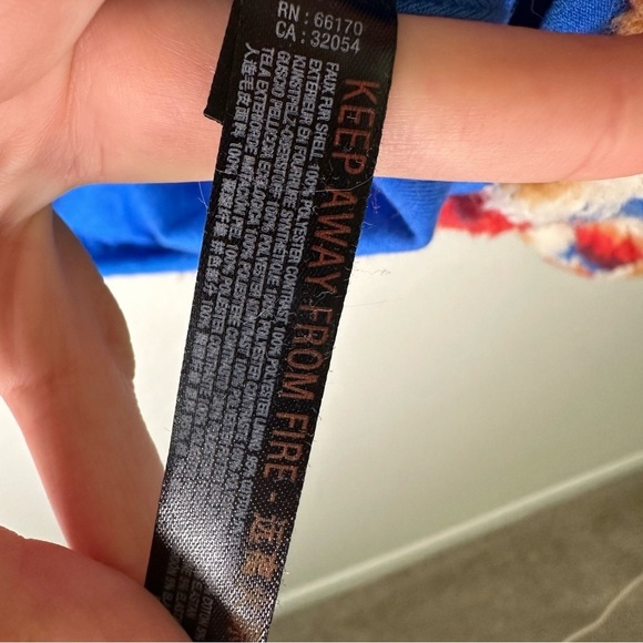 Free People hit the slopes printed pullover red rainbow xs - Picture 6 of 9